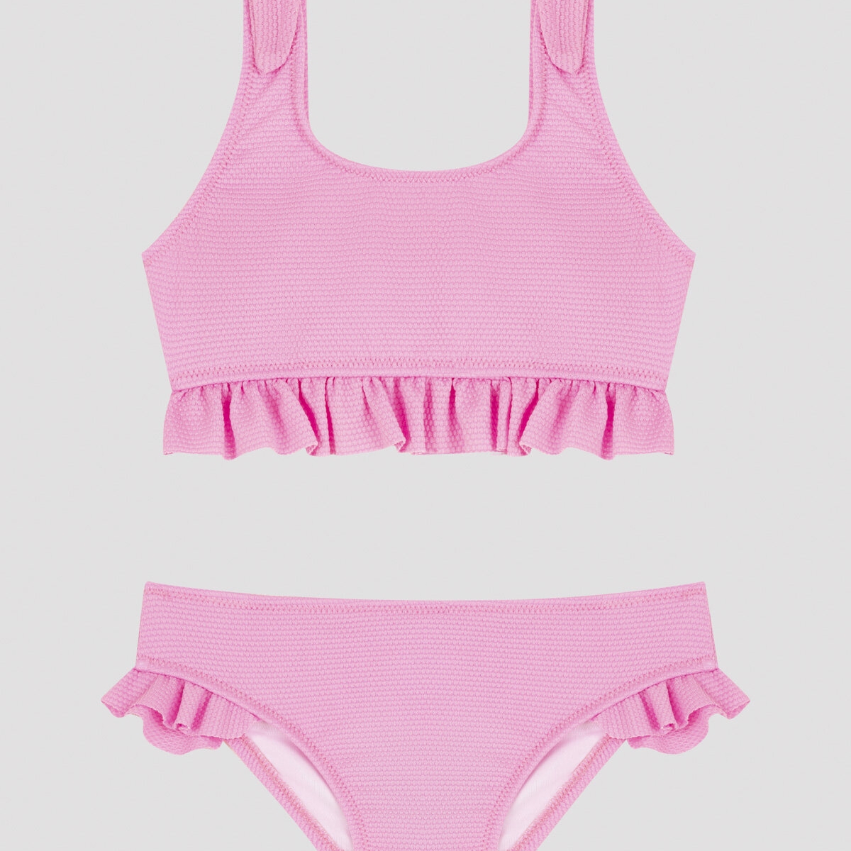 Penti Pembe Gen K Z Cute Halter Bikini Tak M Flo