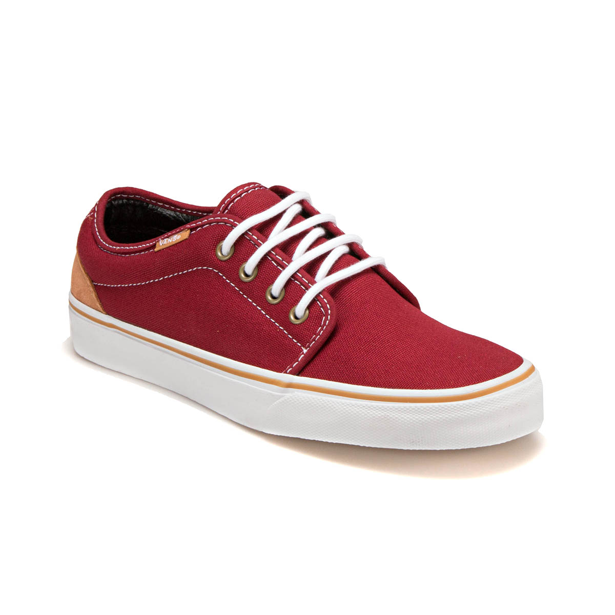 Tênis vans 2024 106 vulcanized bordô