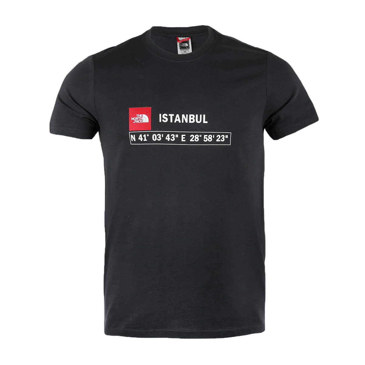 The North Face M GPS TEE ISTANBUL Siyah Erkek T Shirt 100480925 Flo