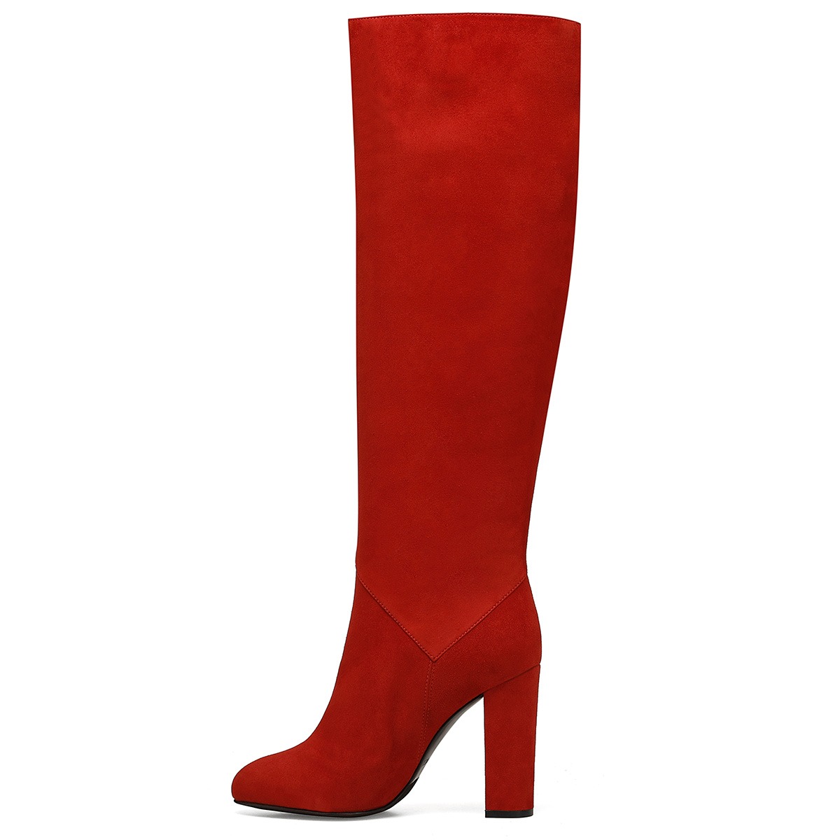 Nine West XTRA Kırmızı Kadın Topuklu Çizme. 4