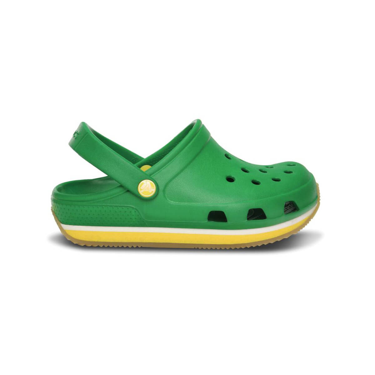 green kids crocs