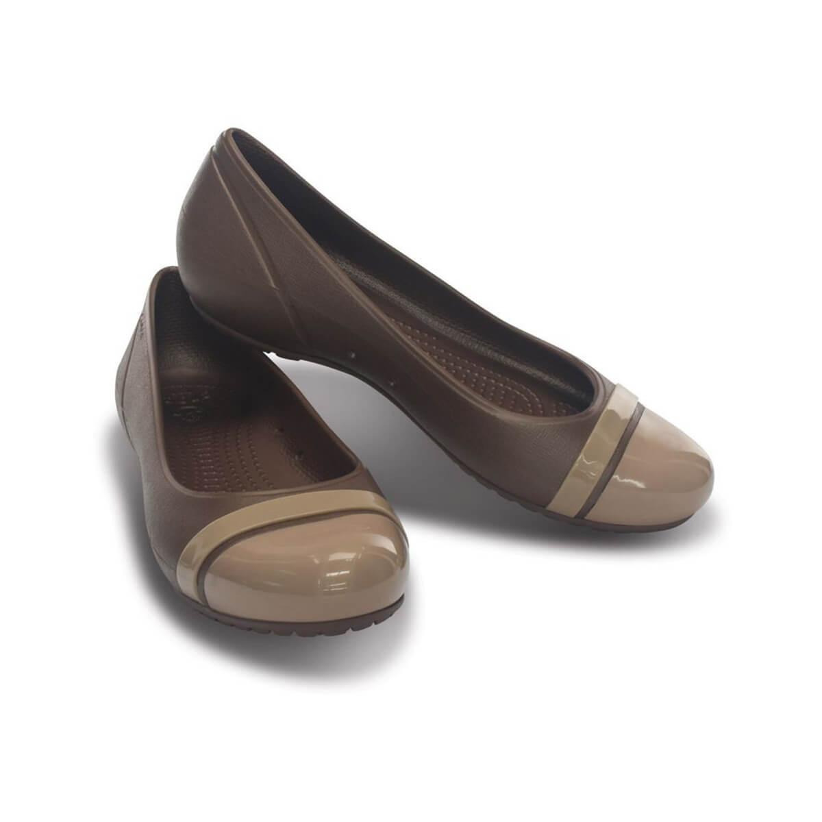 crocs cap toe flat
