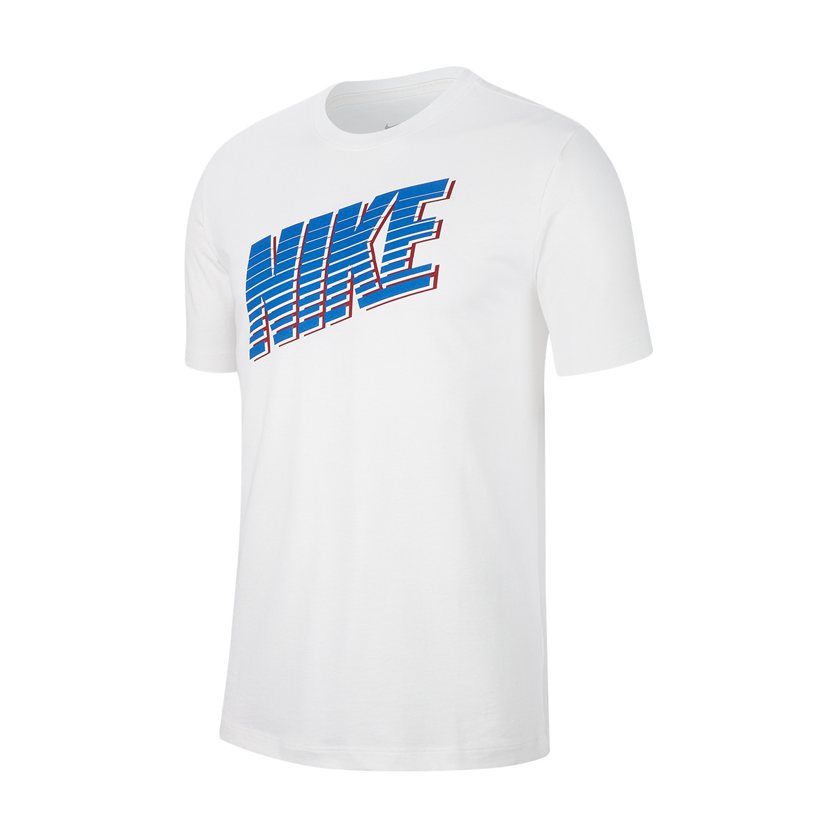 nike block logo tee