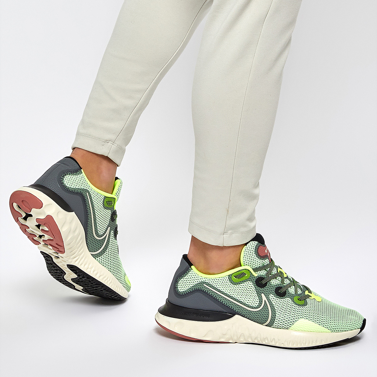 Flo - RENEW RUN YeÅil Erkek KoÅu AyakkabÄ±sÄ±