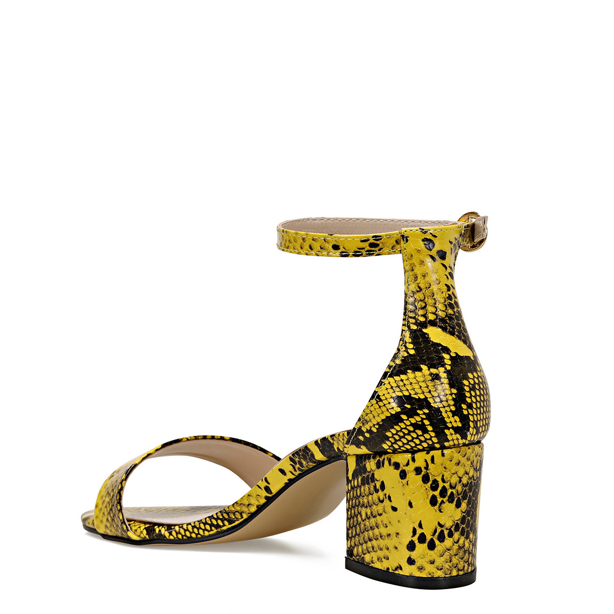 Nine West BADALIA-SN Sarı Kadın Topuklu Sandalet. 2