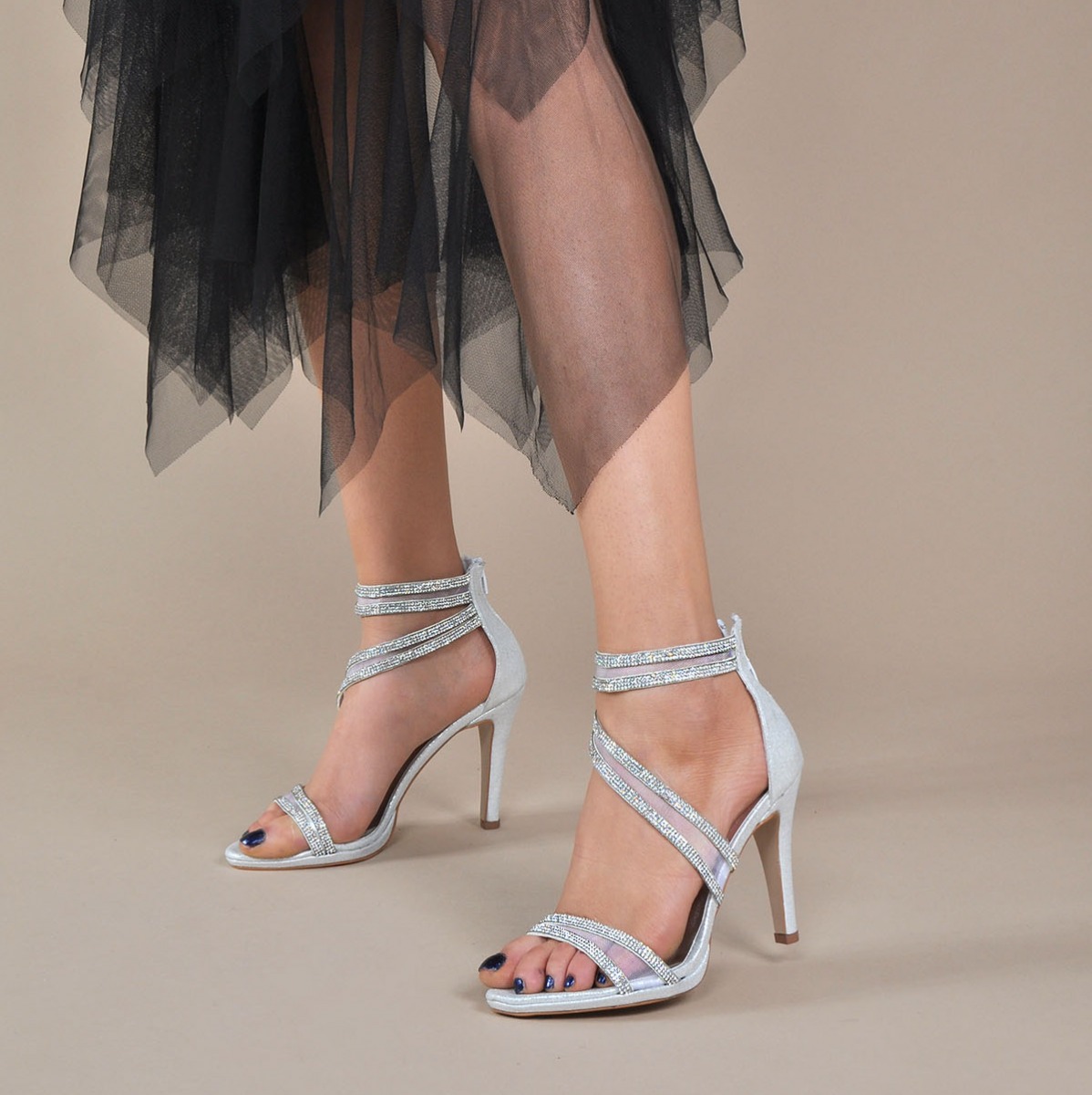Flo Kadın  Gümüş-Slt Klasik Topuklu Ayakkabı VZN20-036Y. 1
