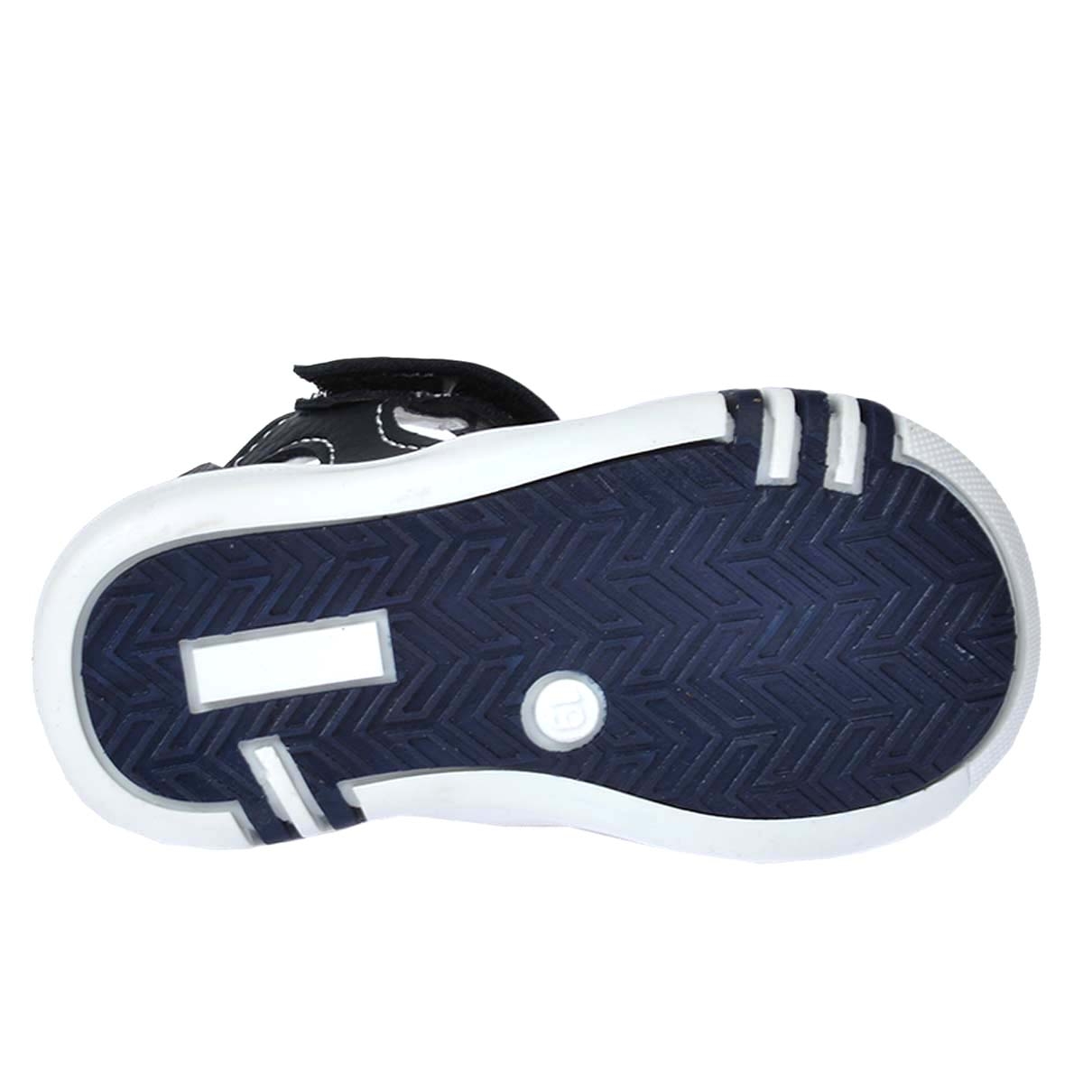 Kiko Şb 2250-55 Erkek Çocuk İlk Adım Ayakkabı Sandalet Siyah-Lacivert - Görsel 5