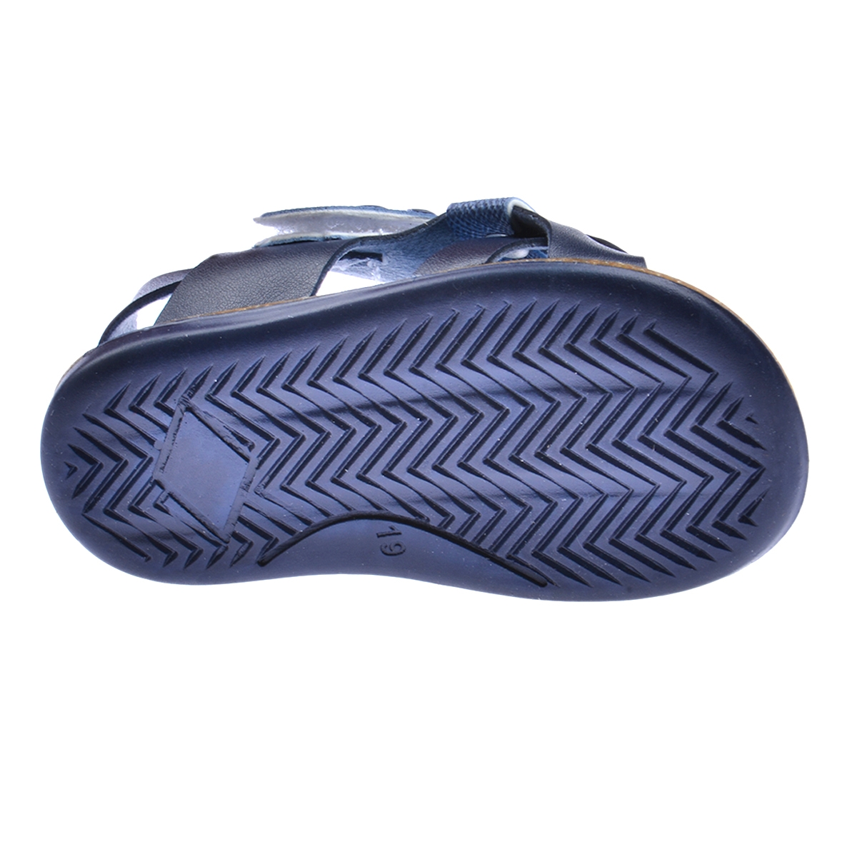 Kiko Şb 2359-68 Erkek Çocuk İlk Adım Sandalet Terlik Lacivert-Mavi - Görsel 4