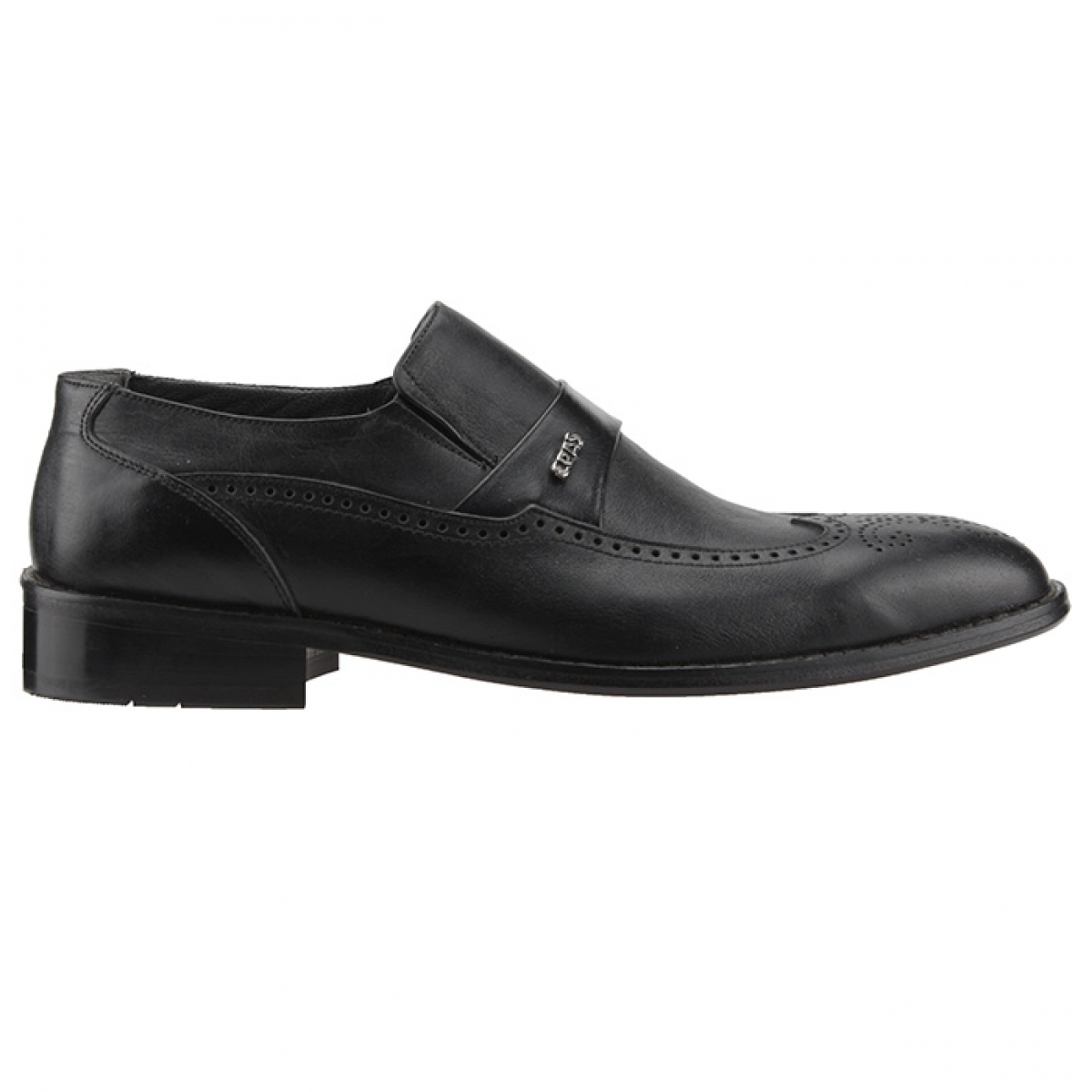 Flo Epaş 13207 Siyah % 100 Deri Günlük Klasik Erkek Ayakkabı. 3