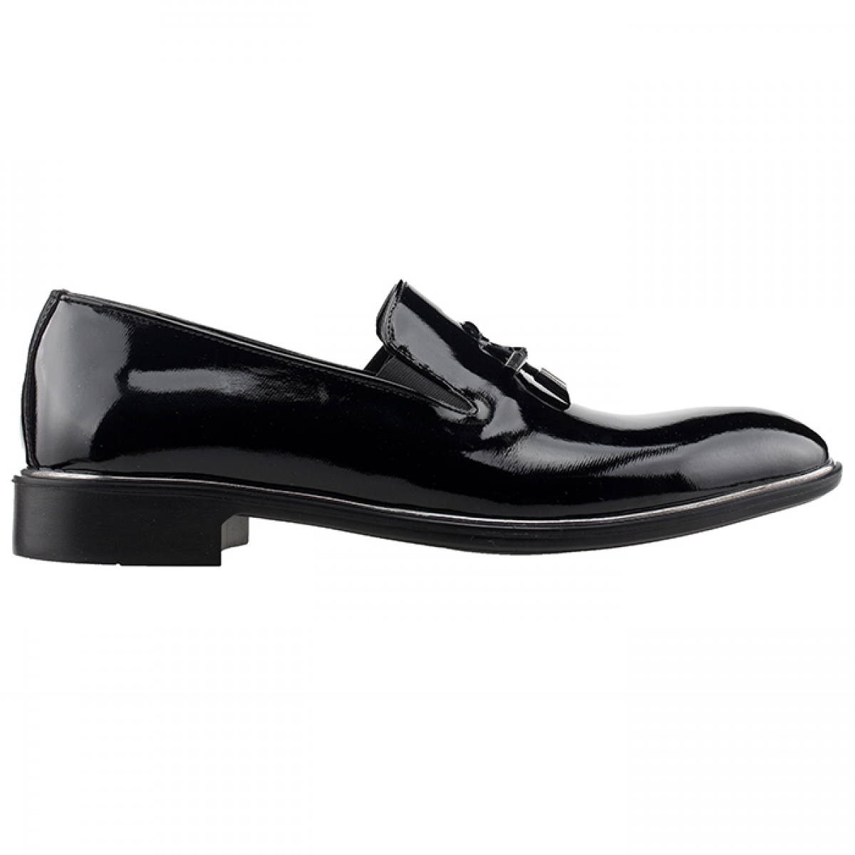 Flo Tamboga N560 Günlük Abiye Damatlık Klasik Erkek Ayakkabı SİYAH. 1