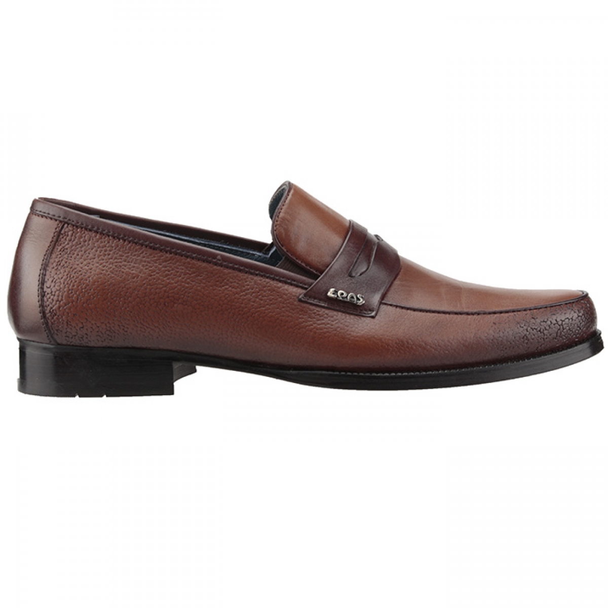 Flo Epaş 10201-M Taba % 100 Deri Günlük Klasik Erkek Ayakkabı. 2