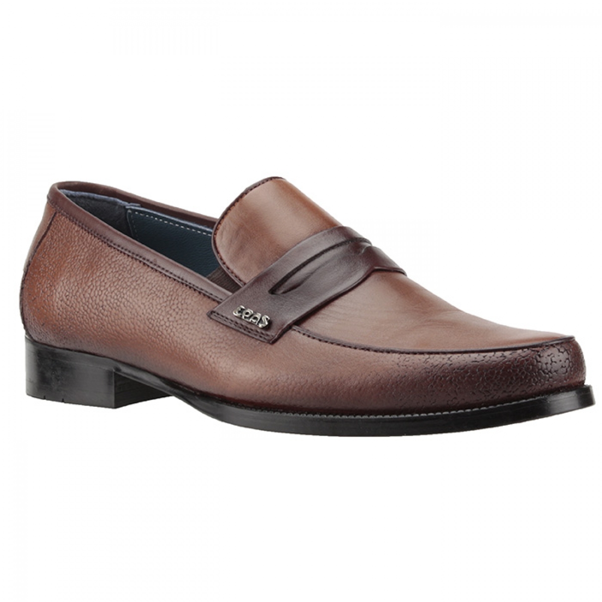 Flo Epaş 10201-M Taba % 100 Deri Günlük Klasik Erkek Ayakkabı. 3