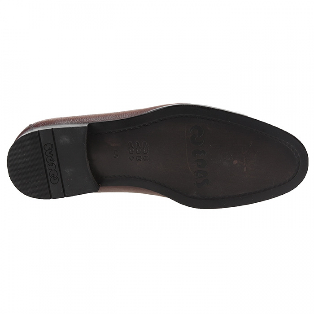 Flo Epaş 10201-M Taba % 100 Deri Günlük Klasik Erkek Ayakkabı. 4