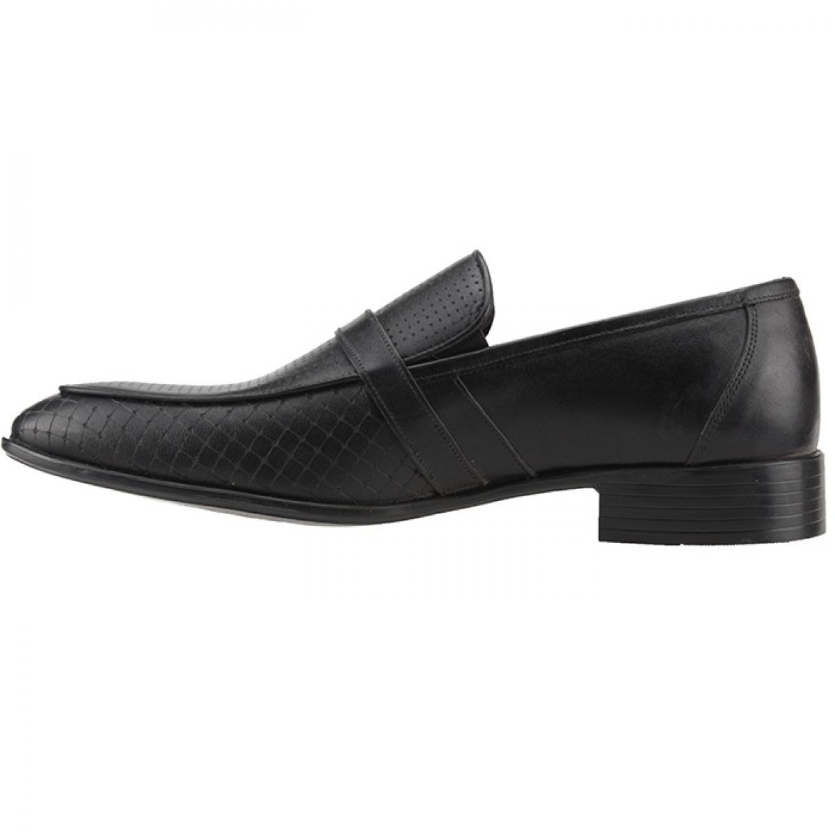 Flo Epaş 211132-M Siyah % 100 Deri Günlük Klasik Erkek Ayakkabı. 2