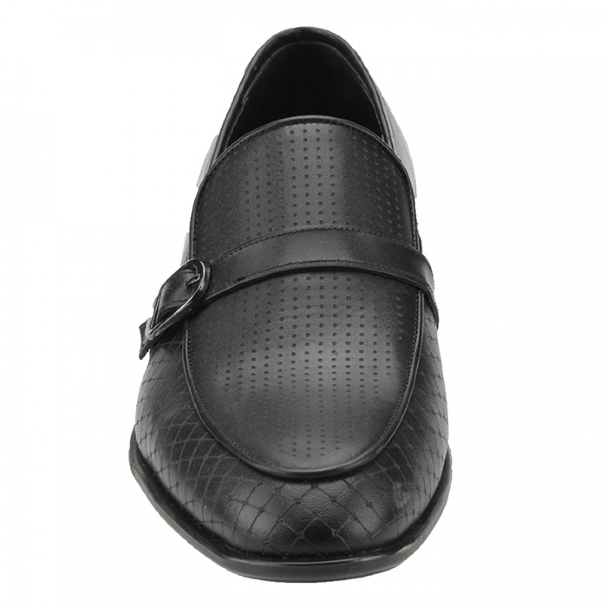 Flo Epaş 211132-M Siyah % 100 Deri Günlük Klasik Erkek Ayakkabı. 6