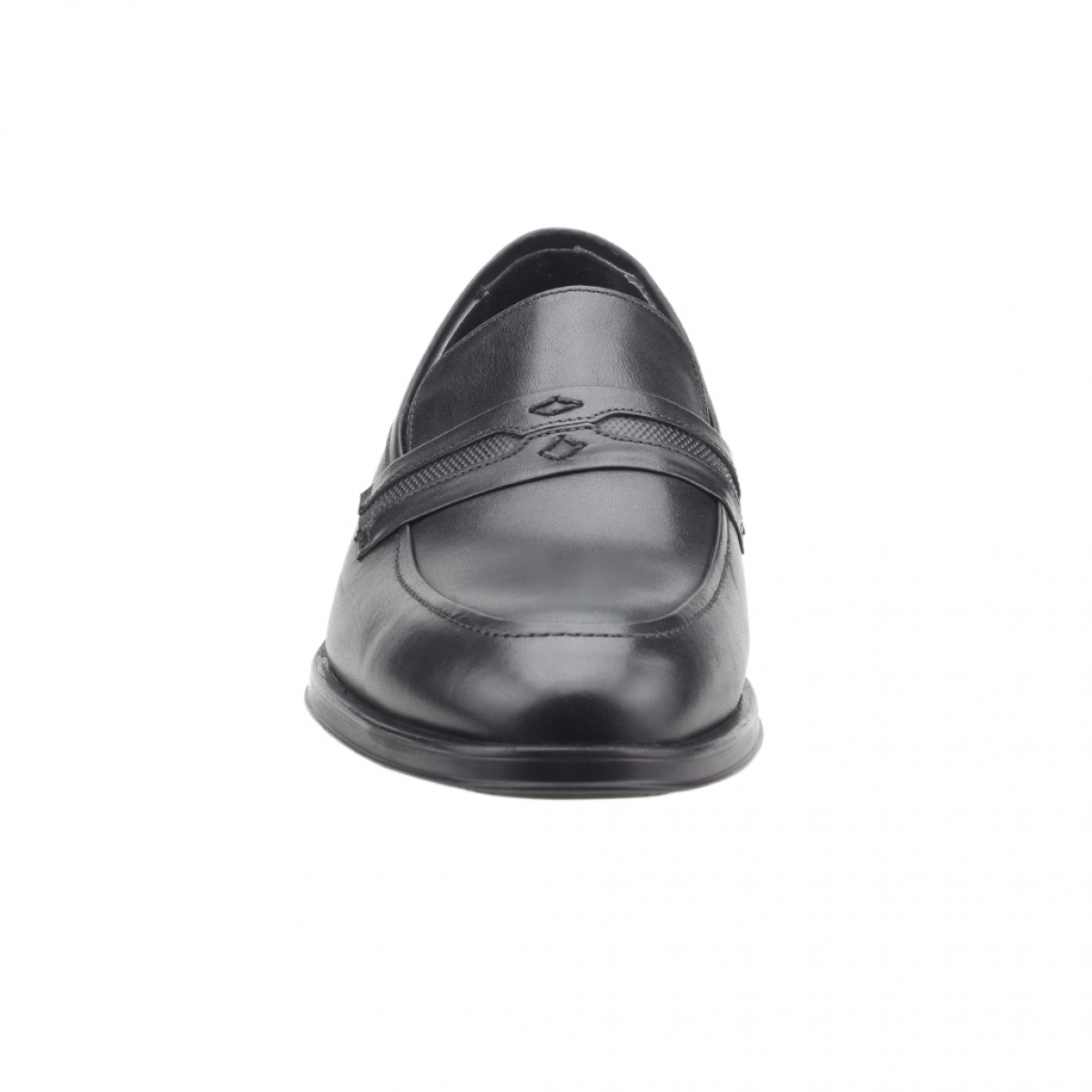 Flo Epaş 34152-M % 100 Deri Günlük Klasik Erkek Ayakkabı SİYAH. 3