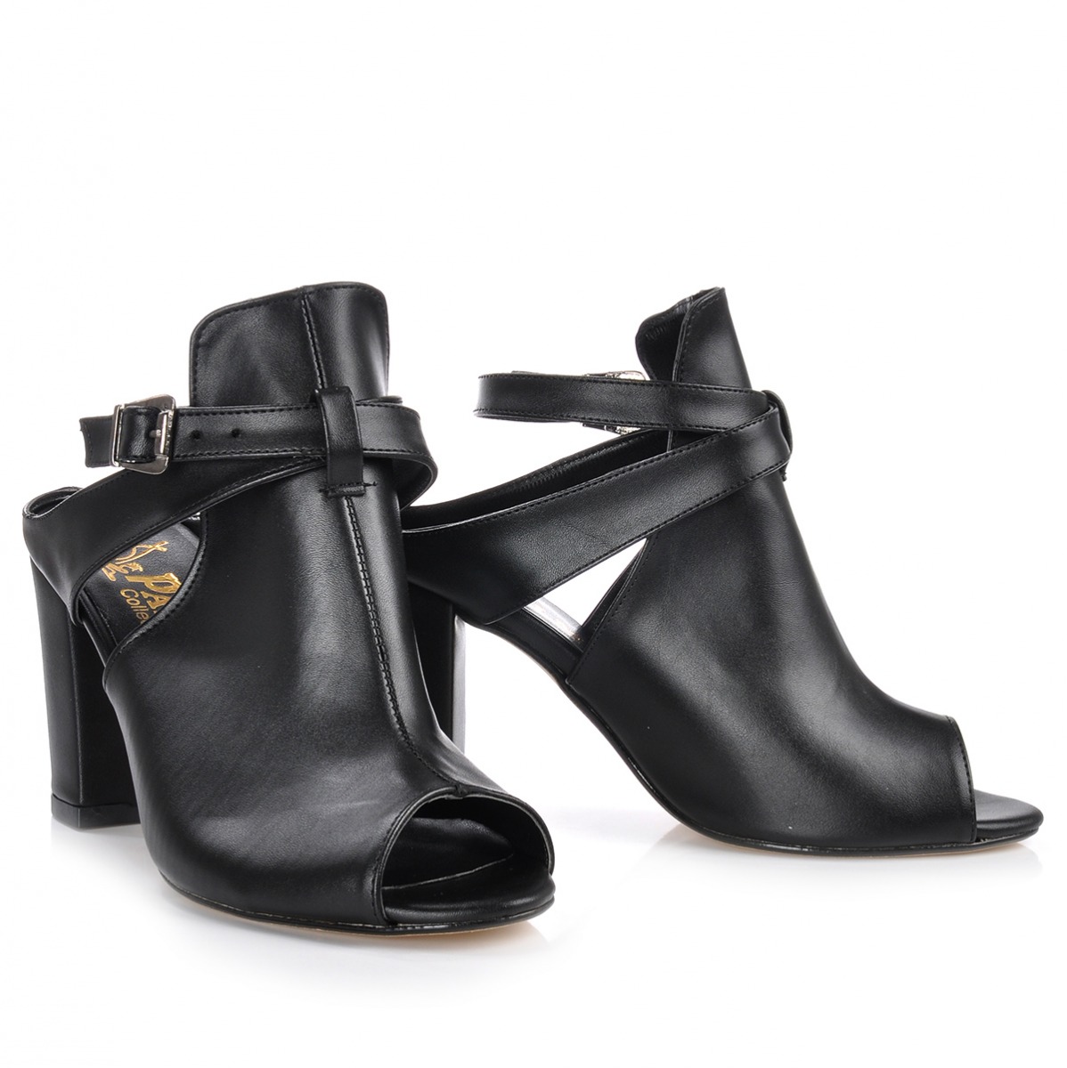 Flo Kadın  Siyah Klasik Topuklu Ayakkabı VZN-231Y. 4
