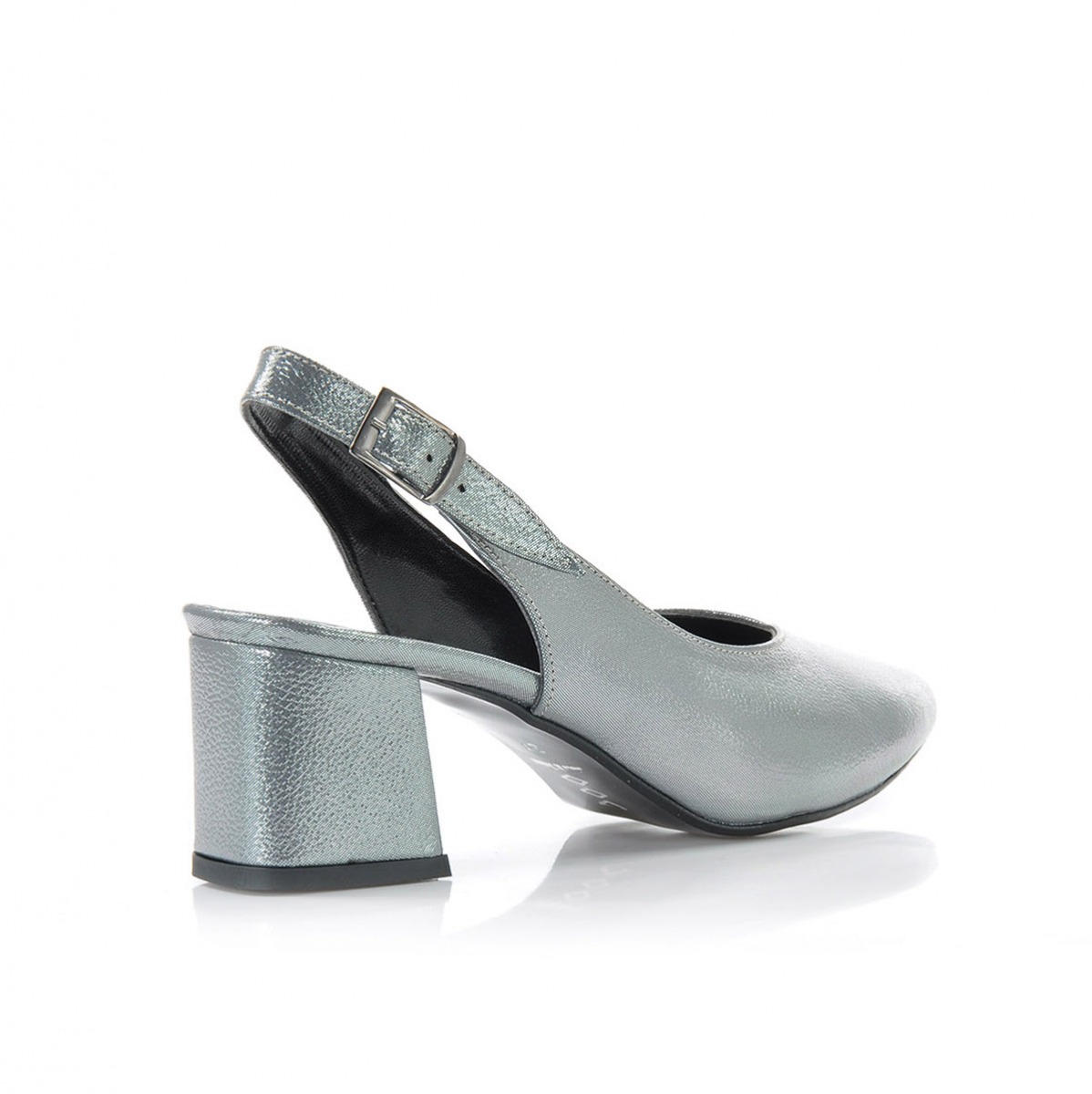 Flo Kadın  Gümüş Klasik Topuklu Ayakkabı VZN-086Y. 4
