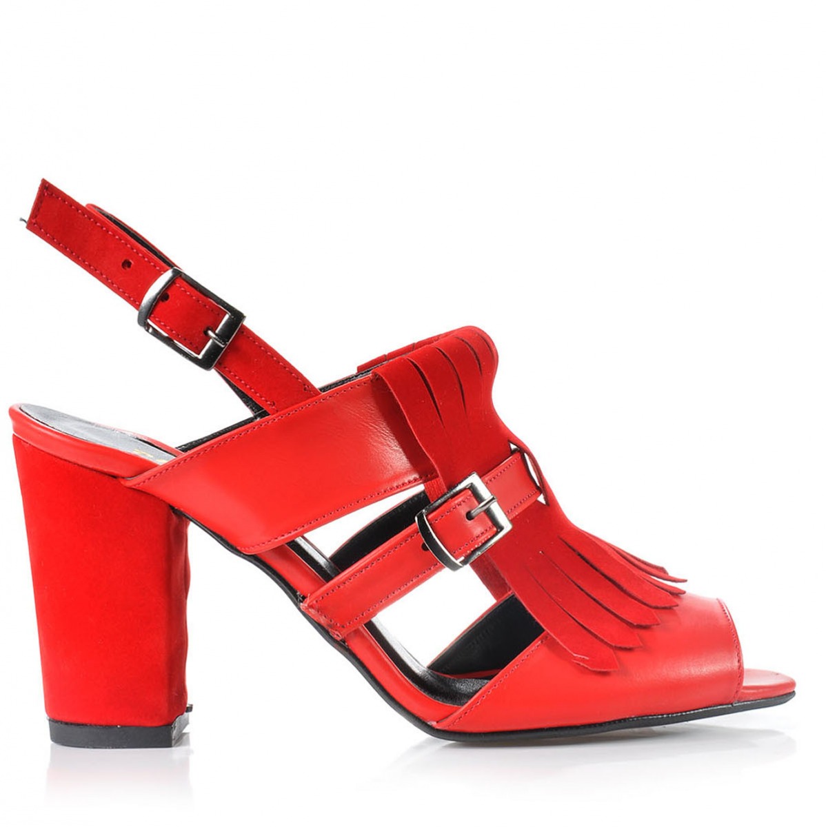 Flo Kadın  Kırmızı Klasik Topuklu Ayakkabı VZN-159Y. 3