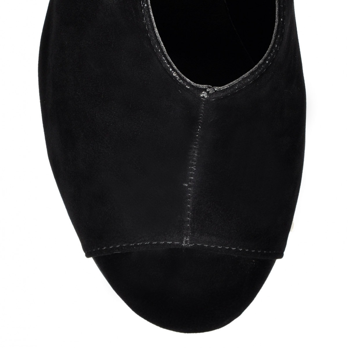 Flo Kadın  Siyah-Süet Klasik Topuklu Ayakkabı VZN-273Y. 5