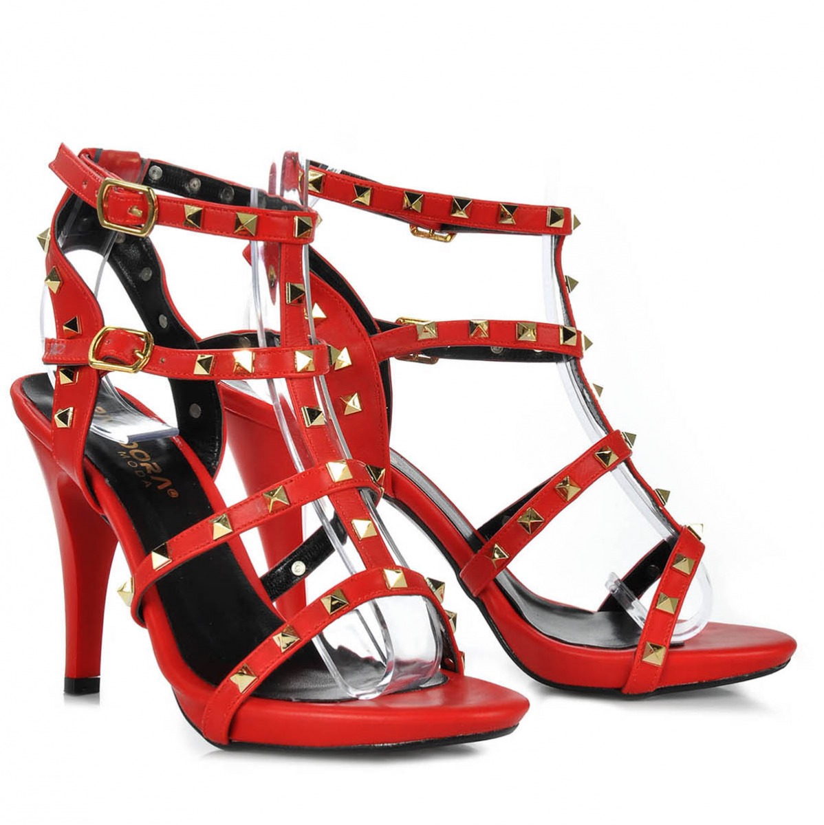 Flo Kadın  Kırmızı Klasik Topuklu Ayakkabı VZN-281Y. 4