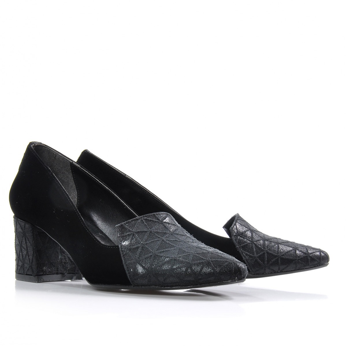 Flo Kadın  Siyah Klasik Topuklu Ayakkabı VZN-333Y. 5