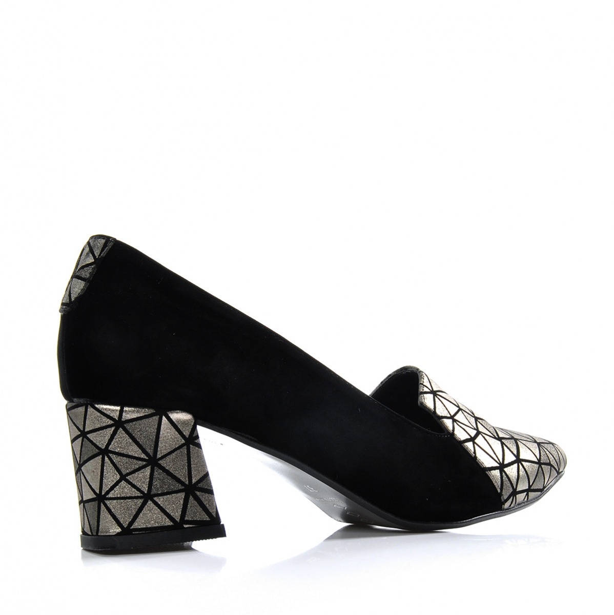 Flo Kadın  Altın Klasik Topuklu Ayakkabı VZN-333Y. 1