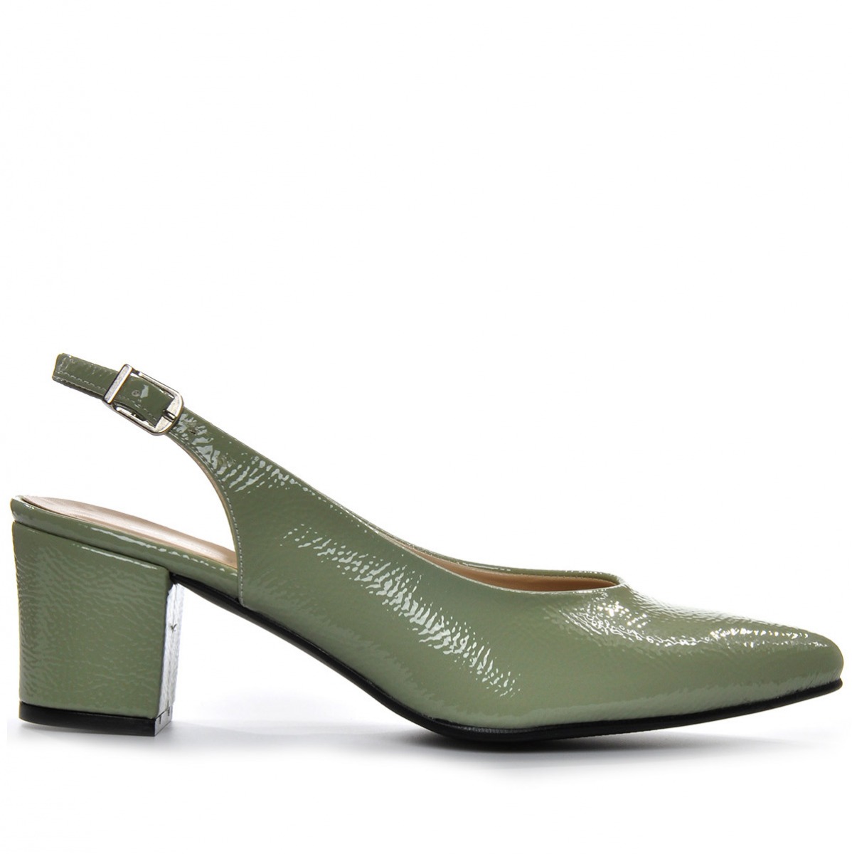 Flo Kadın  Yeşil Klasik Topuklu Ayakkabı VZN-233Y. 2