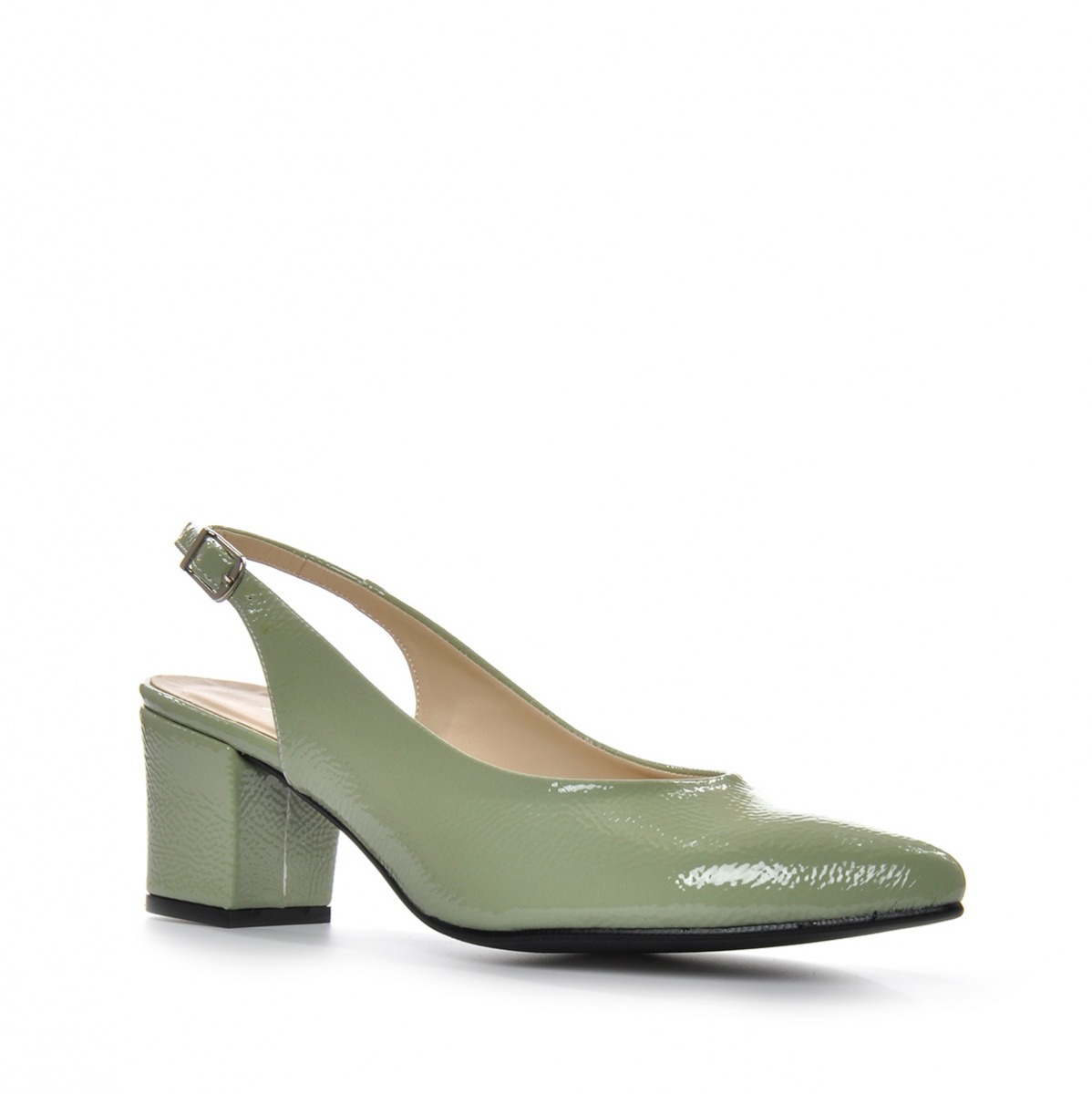 Flo Kadın  Yeşil Klasik Topuklu Ayakkabı VZN-233Y. 3