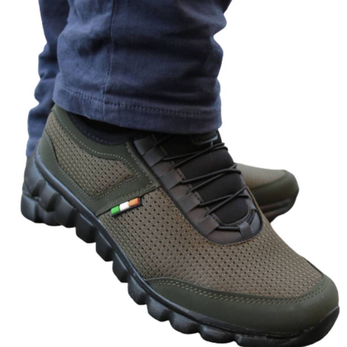 Flo Bağsız Spor Ayakkabı Erkek & Bayan & Çocuk Günlük Siyah. 3