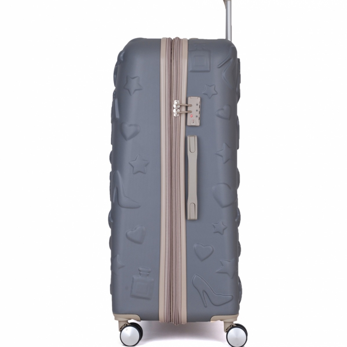 Flo Unisex IT Luggage Girl Essentials Büyük Boy Valiz 16-2240-08. 1