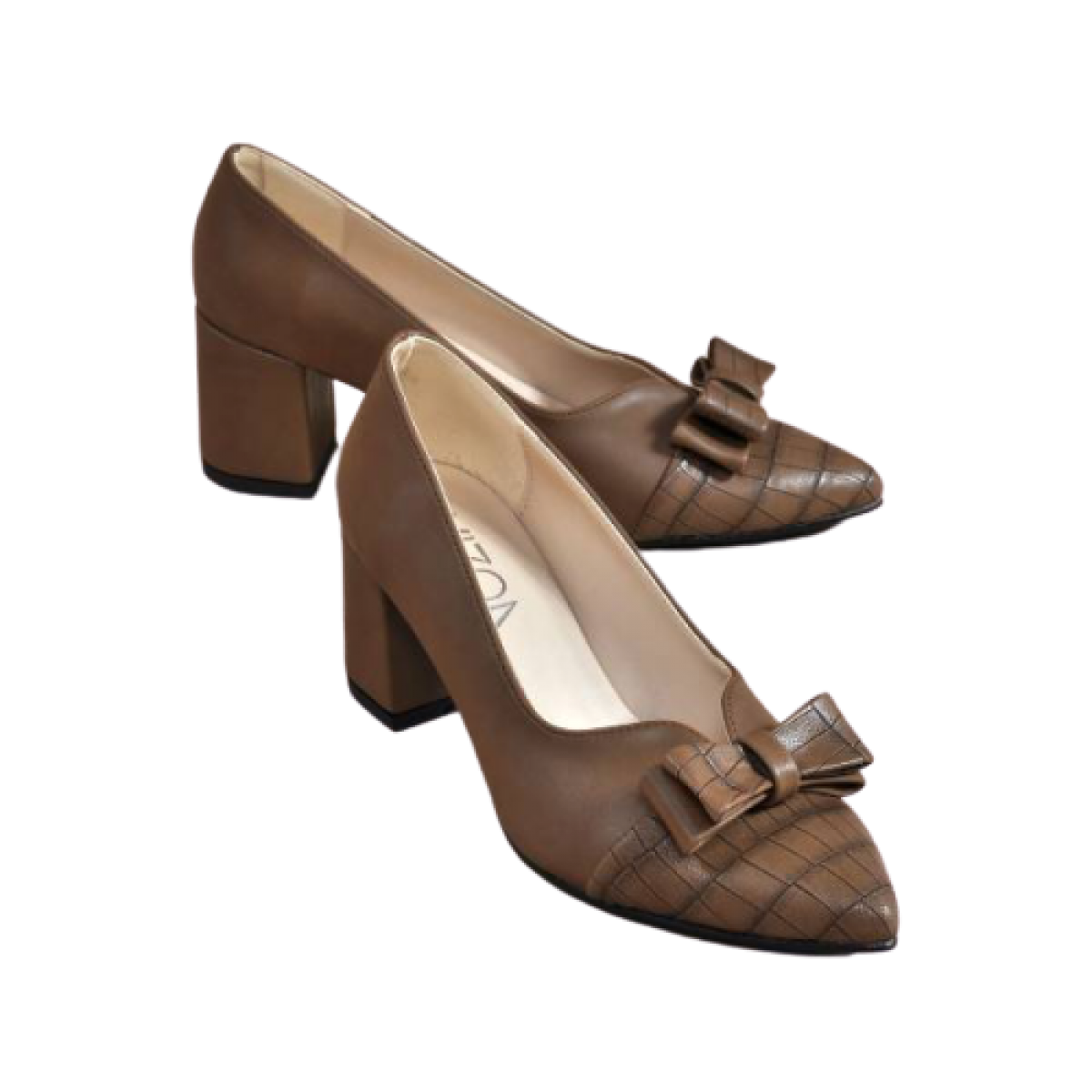 Flo Kadın  Vizon Klasik Topuklu Ayakkabı VZN19-113K. 3