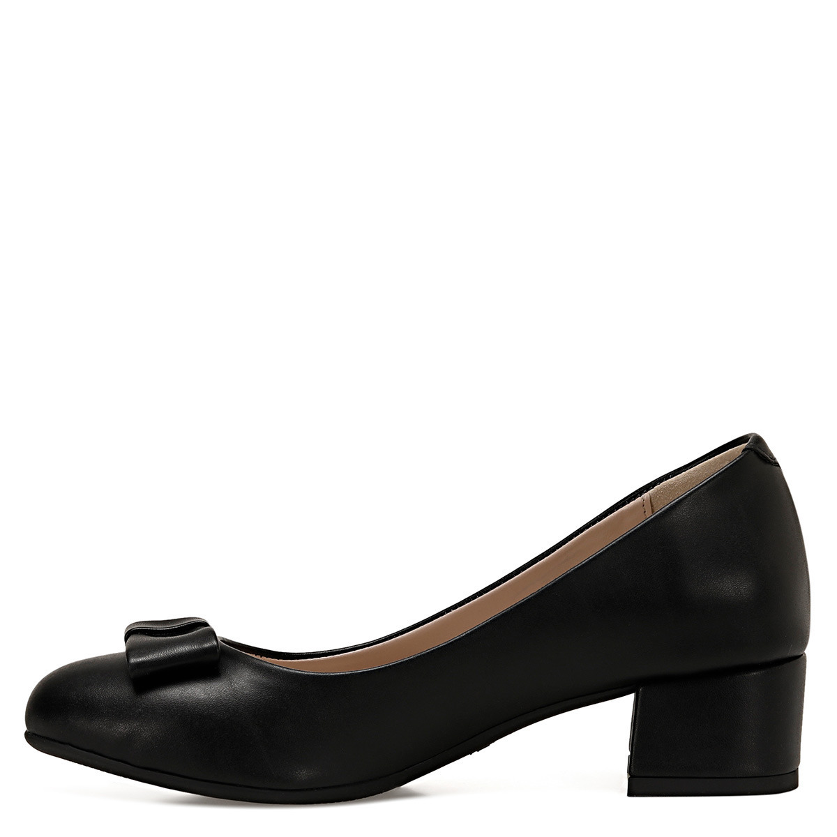 Flo LENIO Siyah Kadın Klasik Topuklu Ayakkabı. 6