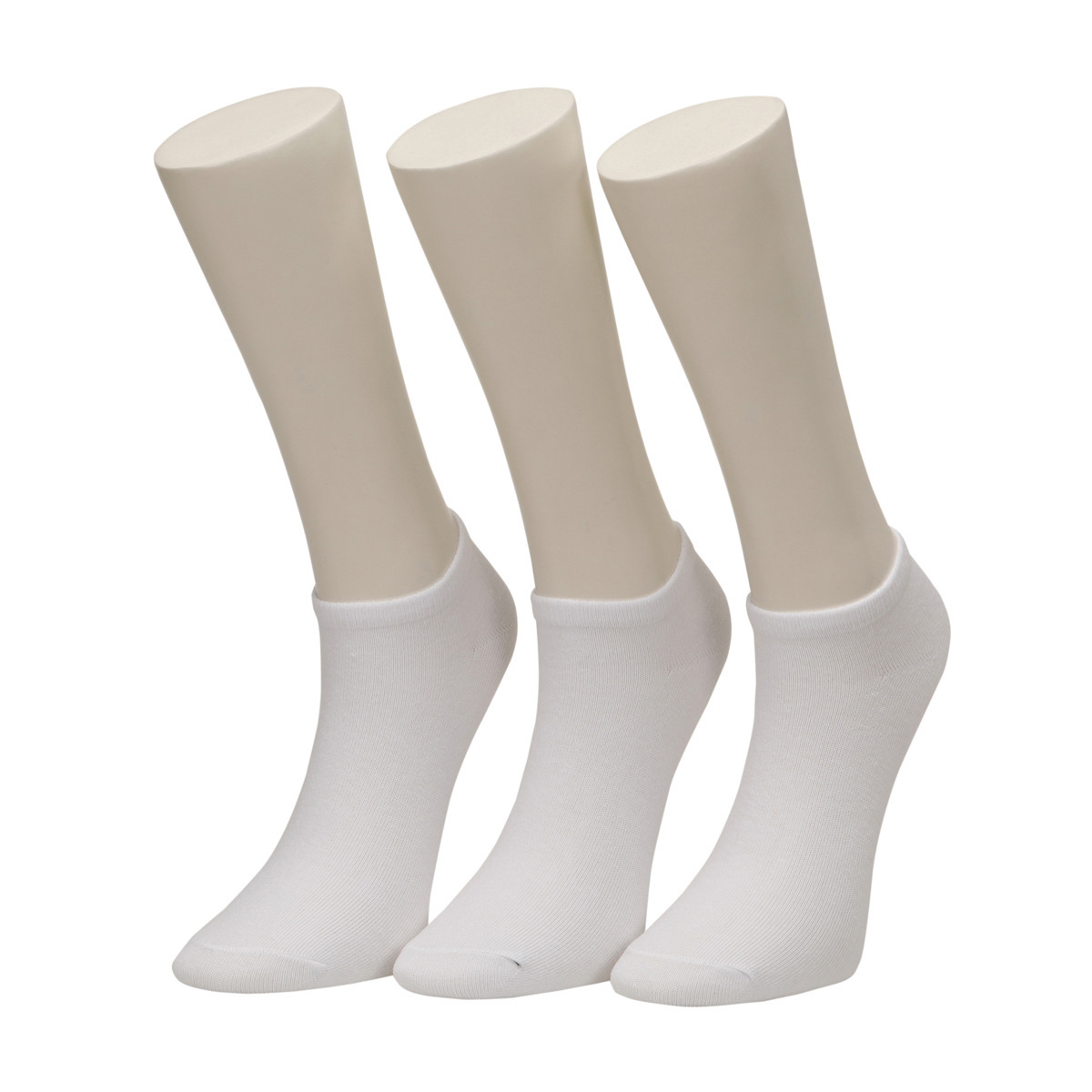 Flo BASIC 3LU PTK-W Beyaz Kadın Çorap. 1