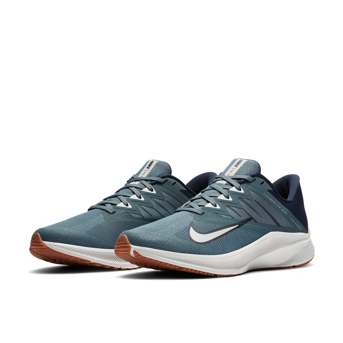 Kısa hayat şerit kalıcı  Nike QUEST 3 Mavi Erkek Koşu Ayakkabısı 100587053 | Flo