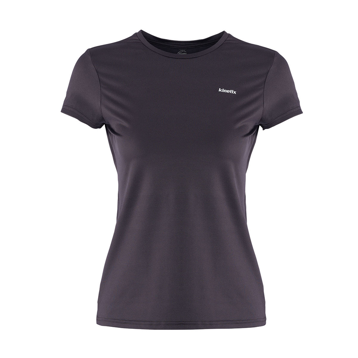 Flo BASIC PES C NECK T-SHIRT Siyah Kadın T-Shirt. 1