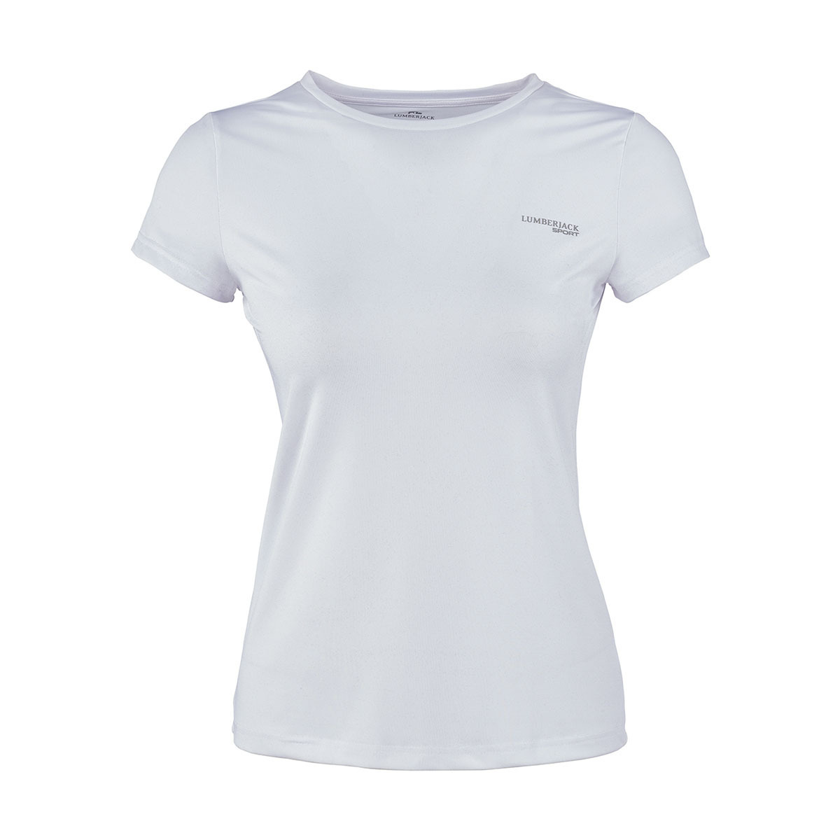 Flo BASIC PES C NECK T-SHIRT Beyaz Kadın Kısa Kol T-Shirt. 1
