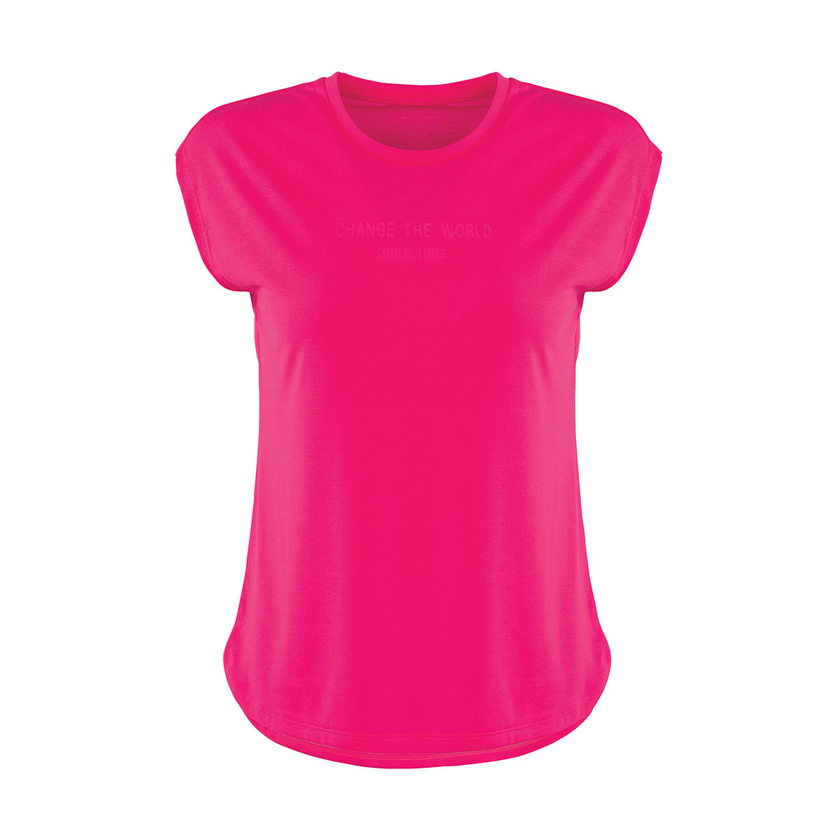 Flo KALINA T-SHIRT Fuşya Kadın T-Shirt. 1