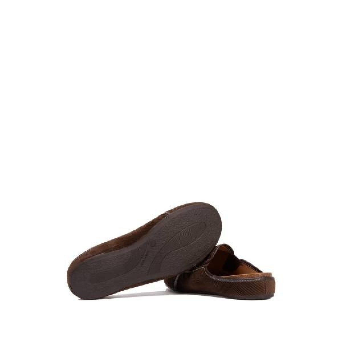 Flo 27265 Scholl Felce Erkek Ev Terliği 4046 Koyu