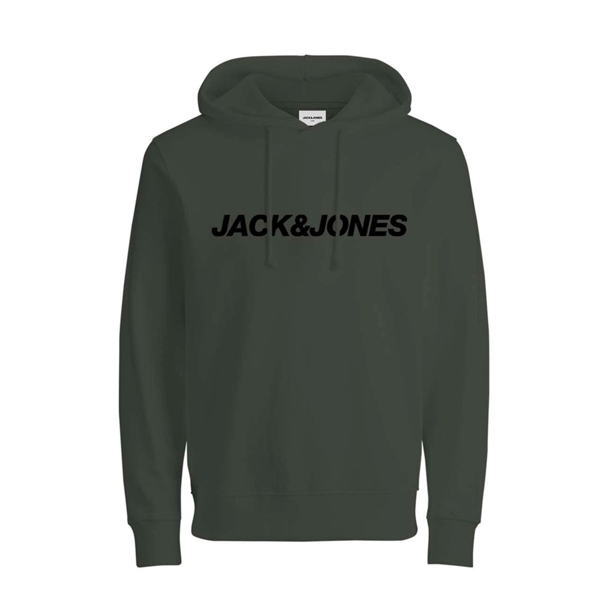 Flo Jack -- Jones JCOVIBE SWEAT HOOD KA Antrasit Erkek Sweatshirt. 1