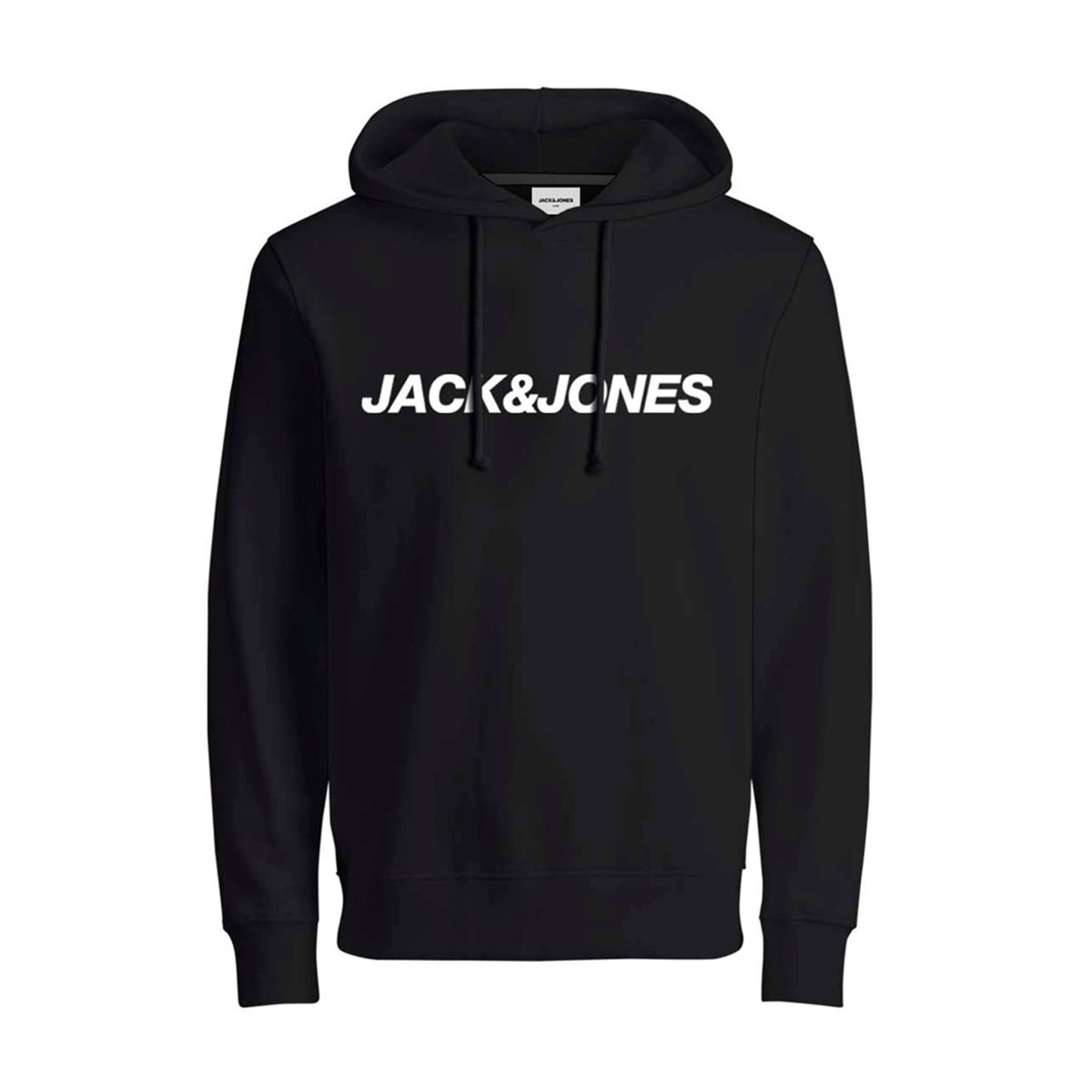 Flo Jack & Jones JCOVIBE SWEAT HOOD KA Siyah Erkek Sweatshirt. 1
