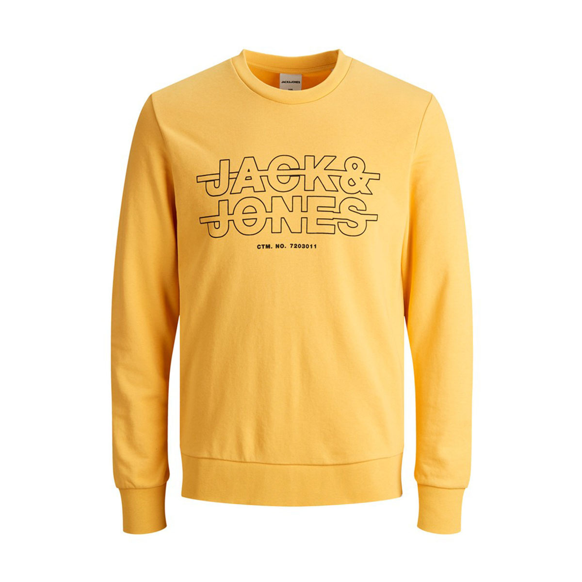 Flo JCORAIN SWEAT CREW NECK Sarı Erkek Sweatshirt. 1