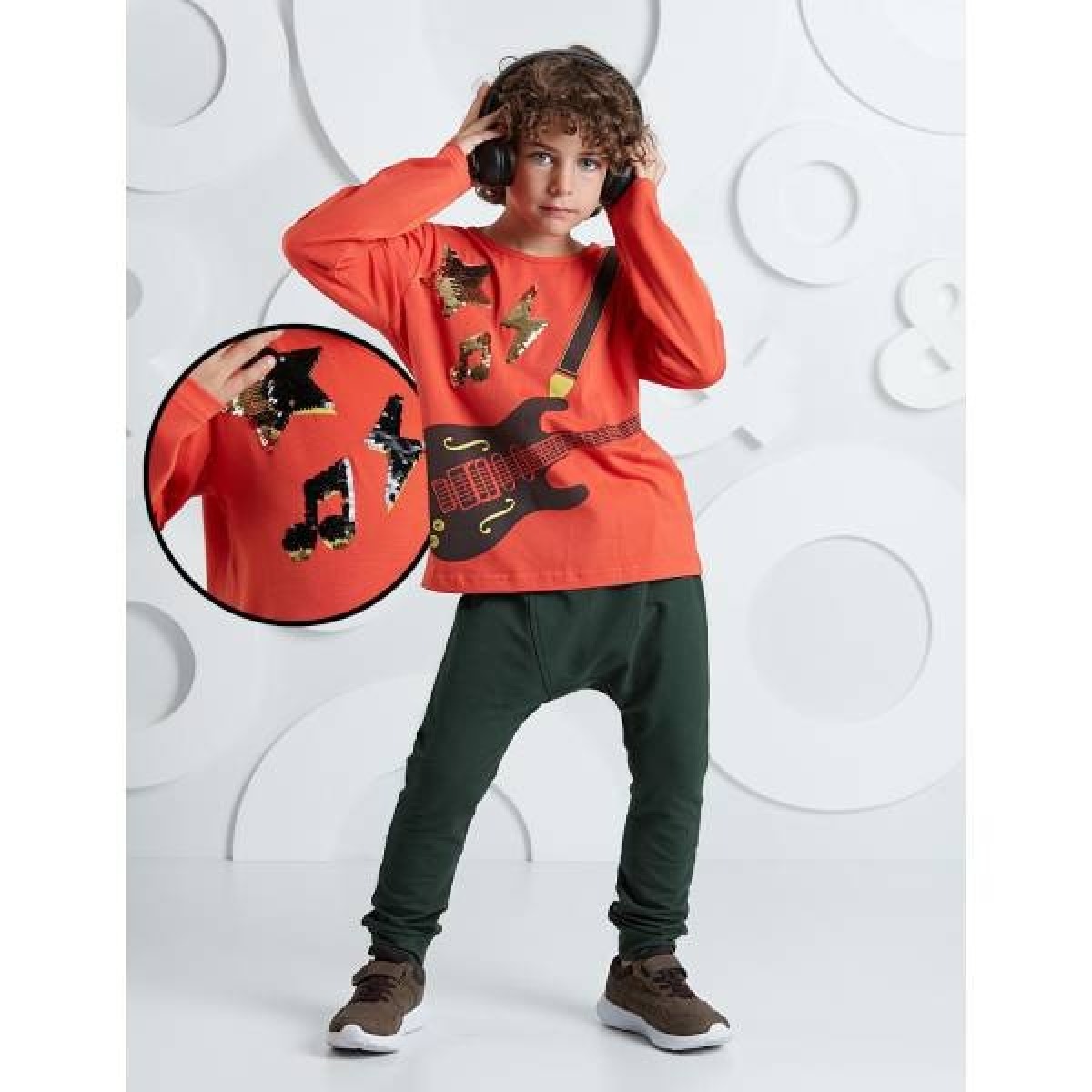 Flo Gitarist Erkek Çocuk Pantolon Takım. 1