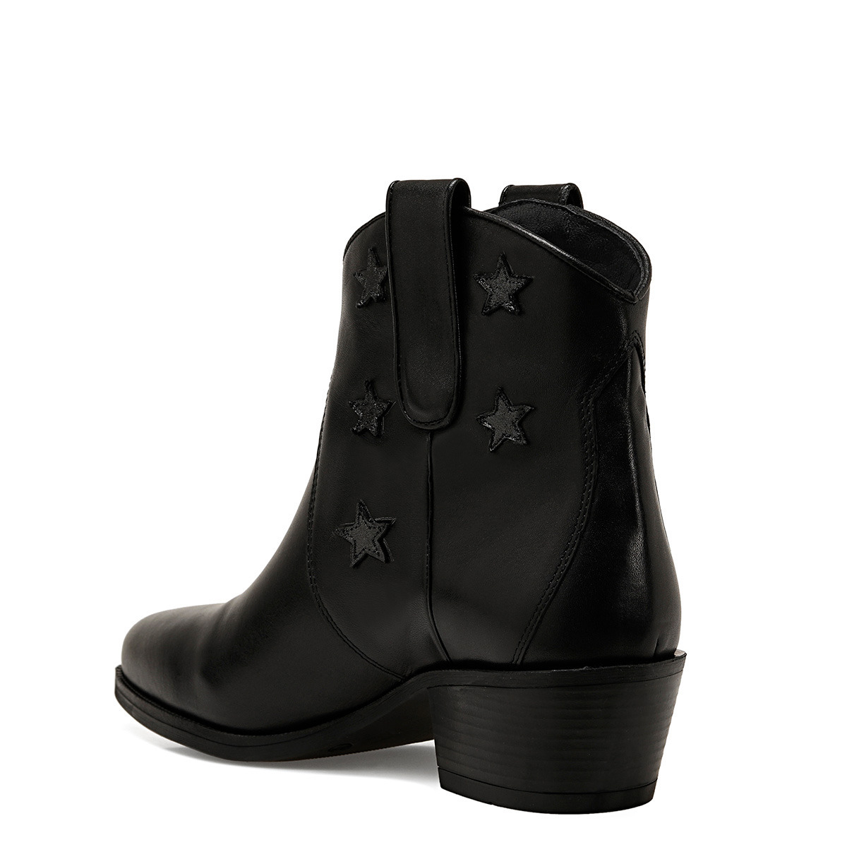 Nine West CUHAV Siyah Kadın Kovboy Bot. 4 Nine West CUHAV Siyah Kadın Kovboy Bot. 4