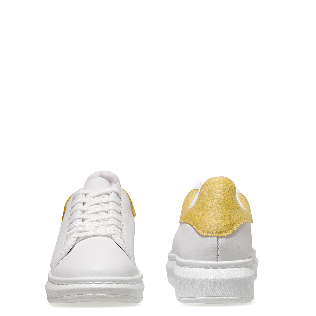 Nine West LORISAA Sarı Kadın Sneaker. 6