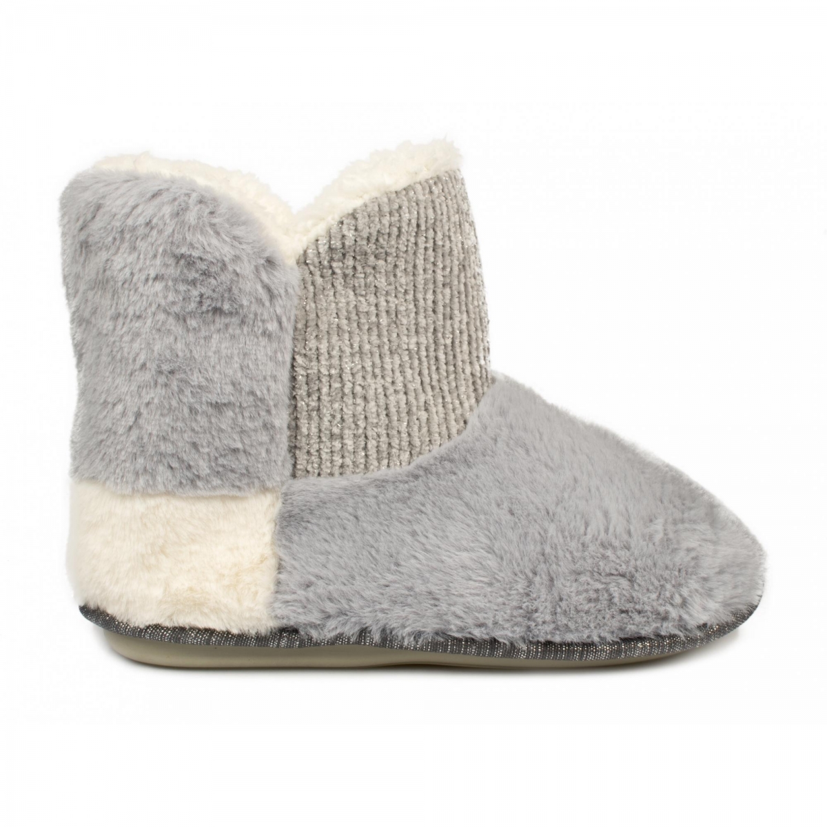 Twigy Rr0660F Tw Kolet Gri Kadın Panduf - Görsel 3