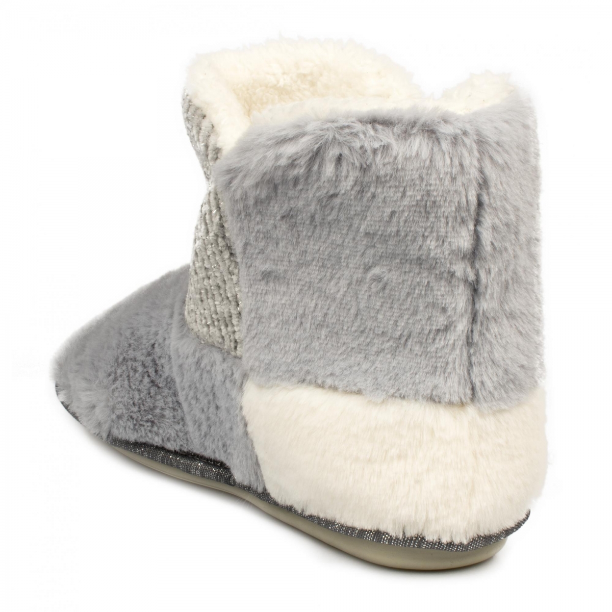 Twigy Rr0660F Tw Kolet Gri Kadın Panduf - Görsel 5