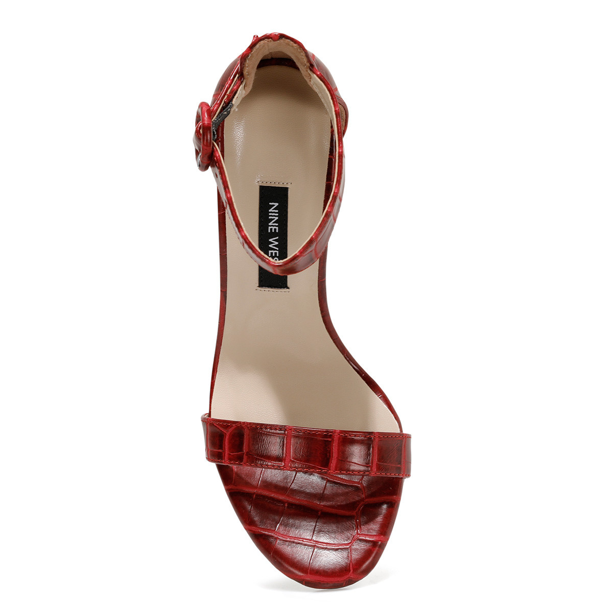 Nine West LINDIT Kırmızı Kadın Topuklu Sandalet. 6