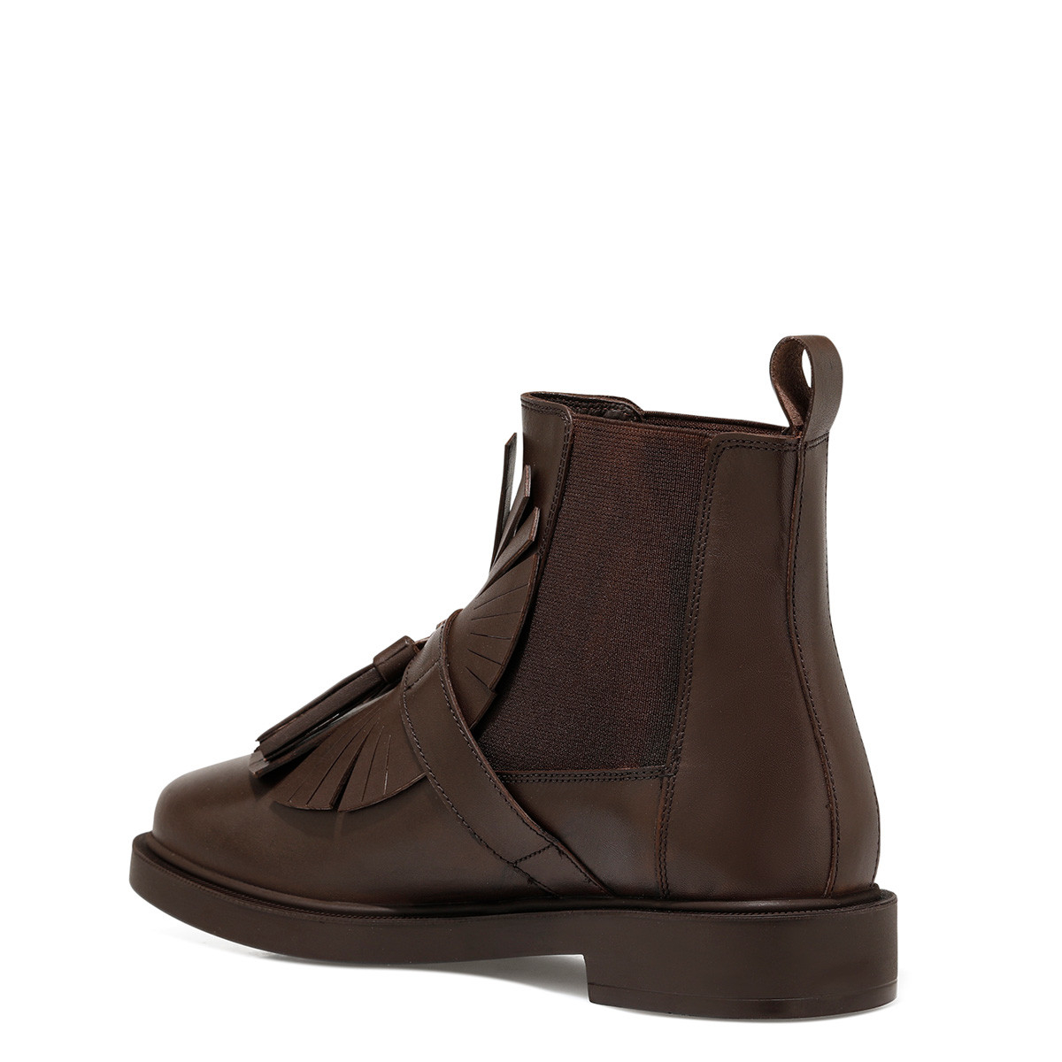 Nine West FRINGE Koyu Kahve Kadın Düz Bot 100584707 Nine West