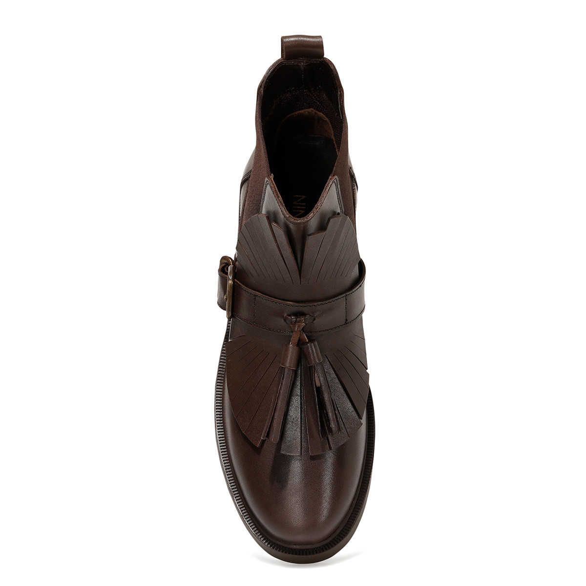 Nine West FRINGE Koyu Kahve Kadın Düz Bot 100584707 Nine West